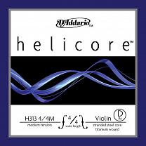 H313-4/4M Helicore   /D    4/4,  , D'Addario