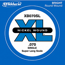XB070SL Nickel Wound    -, , .070, Super Long, D'Addario