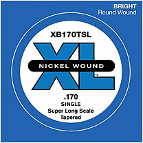 XB170TSL Nickel Wound Tapered    -, .170, Super Long Scale, D'Addario