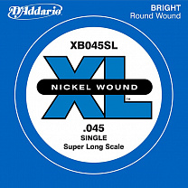 XB045SL Nickel Wound    -, , .045, Super Long, D'Addario