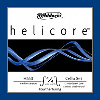 H550-4/4M Helicore Fourths-Tuning     4/4,  , D'Addario