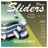 SL110 Blues Sliders    , Med.Light, /,, 10-48, Thomastik