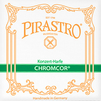 377000 Chromcor Комплект струн для арфы (7 октава), металл, Pirastro