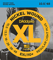 EXL110+ Nickel Wound    , Regular Light Plus, 10.5-48, D'Addario
