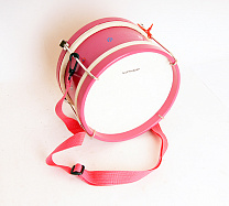 FLT-KTYG-1A Детский барабан розовый, диаметр 22см Lutner