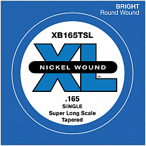 XB165TSL Nickel Wound Tapered    -, .165, Super Long Scale, D'Addario