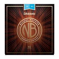 NB1253 Nickel Bronze     , Light, 12-53, D'Addario