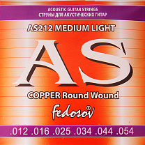 AS212 Copper Round Wound     , , 12-54, Fedosov