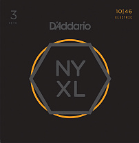 NYXL1046-3P NYXL 3    , Regular Light, 10-46, D'Addario 