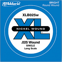 XLB025W Nickel Wound    -, , .025, D'Addario