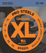 EPS510 XL PRO STEEL    Regular Light 10-46 D`Addario