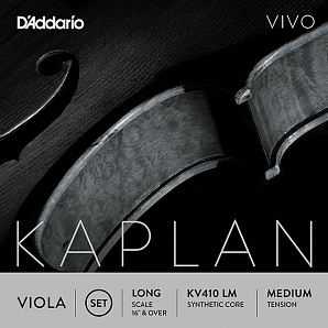 KV410-LM Kaplan Vivo    ,  , Long Scale, D'Addario