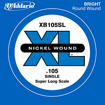 XB105SL Nickel Wound    -, , .105, Super Long, D'Addario