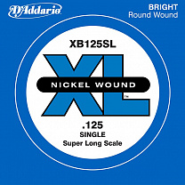 XB125SL Nickel Wound    -, , .125, Super Long, D'Addario