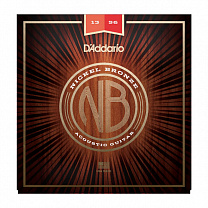 NB1356 Nickel Bronze     , Medium, 13-56, D'Addario