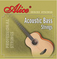 A616(4)-L Комплект струн для акустической бас-гитары, Сталь/медь, 40-95, Alice