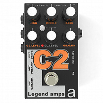 C-2 Legend Amps 2 Двухканальный гитарный предусилитель C2, AMT Electronics