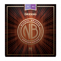 NB1152 Nickel Bronze     , Custom Light, 11-52, D'Addario