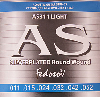 AS311 Silverplated Round Wound     , /, 11-52 Fedosov