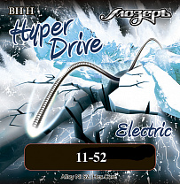 BH-H Hyper Drive Комплект струн для электрогитары, никель/железо, 11-52, Мозеръ