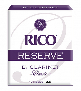 RCT1025 Rico Reserve Classic    Bb,  2.5, 10, Rico