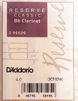DCT0240 Reserve Classic    Bb,  4.0, 2., Rico