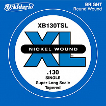 XB130TSL Nickel Wound Tapered    -, .130, Super Long Scale, D'Addario